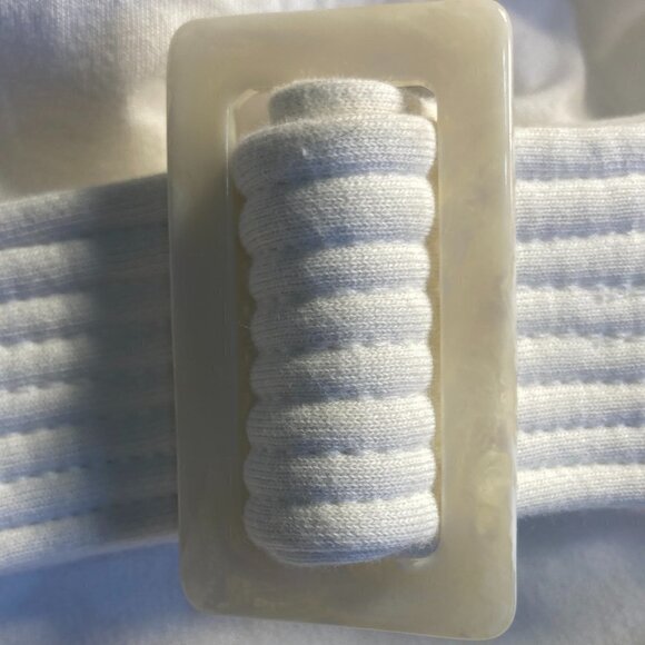 Kenneth Cole Reaction SZ S Cream color fitted jacket warn preppy traditional - Picture 9 of 12